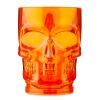 Halloween 19 oz Skull Beer Mug, Orange, Plastic, Partyware, Way to Celebrate
