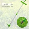 1pc Weed Puller; Stand Up Weeder Hand Tool; Long Handle Garden Weeding Tool With 3 Claws; Hand Weed Hound Weed Puller For Dandelion; Standup Weed Root