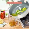 All-in-One 4 QT Hero Pan with Steam Insert, 3 Pc Set, Sage Green by Drew Barrymore