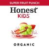 Honest Kids Organic Super Fruit Punch Juice, 6 fl oz, 8 Juice Boxes