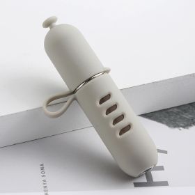 Portable Silicone Perfume Sub-bottles Bottom Filling (Option: Gray-5ml)