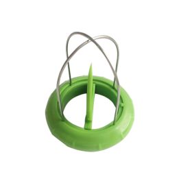 Fast Fruit Kiwi Cutter Peeler Slicer Kitchen Gadgets Stainless Steel Kiwi Peeling Tools Kitchen Fruit Salad Kitchen Accessories (Color: Green, Ships From: China)