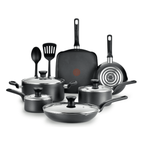 Easy Care 12-Piece Non-Stick Cookware Set, Pots and Pans (actual_color: Gray)