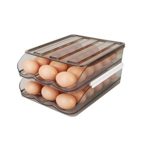 Stackable Egg Storage Box Egg Rack for Fridge (Type: nan, Color: As pic show)