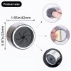 1/3/8pcs Kitchen Towel Holder, Self Adhesive Wall Dish Towel Hook, Round Wall Mount Towel Holder For Bathroom, Kitchen And Home, Wall, Cabinet, Garage
