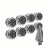 1/3/8pcs Kitchen Towel Holder, Self Adhesive Wall Dish Towel Hook, Round Wall Mount Towel Holder For Bathroom, Kitchen And Home, Wall, Cabinet, Garage