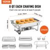 VEVOR Rectangle Chafing Dish Set