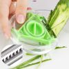 1pc 3-in-1 Fruit Vegetable Peeler Stainless Steel Shredder Scraper For Potato Carrot Apple Veggie Kitchen Supplies