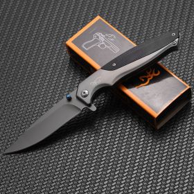 Folding Blade Knife High Hardness (Color: Grey)
