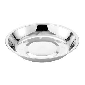 Household Dish School Canteen Hotel Stainless Steel Thickened Dish (Option: Magnetic 20CM)