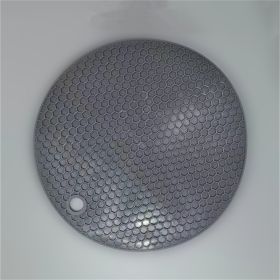 Silicone Placemat Anti-scald And Anti-slip Mat Silicone Dining Table Cushion (Option: Gray-Thickened 145MM)
